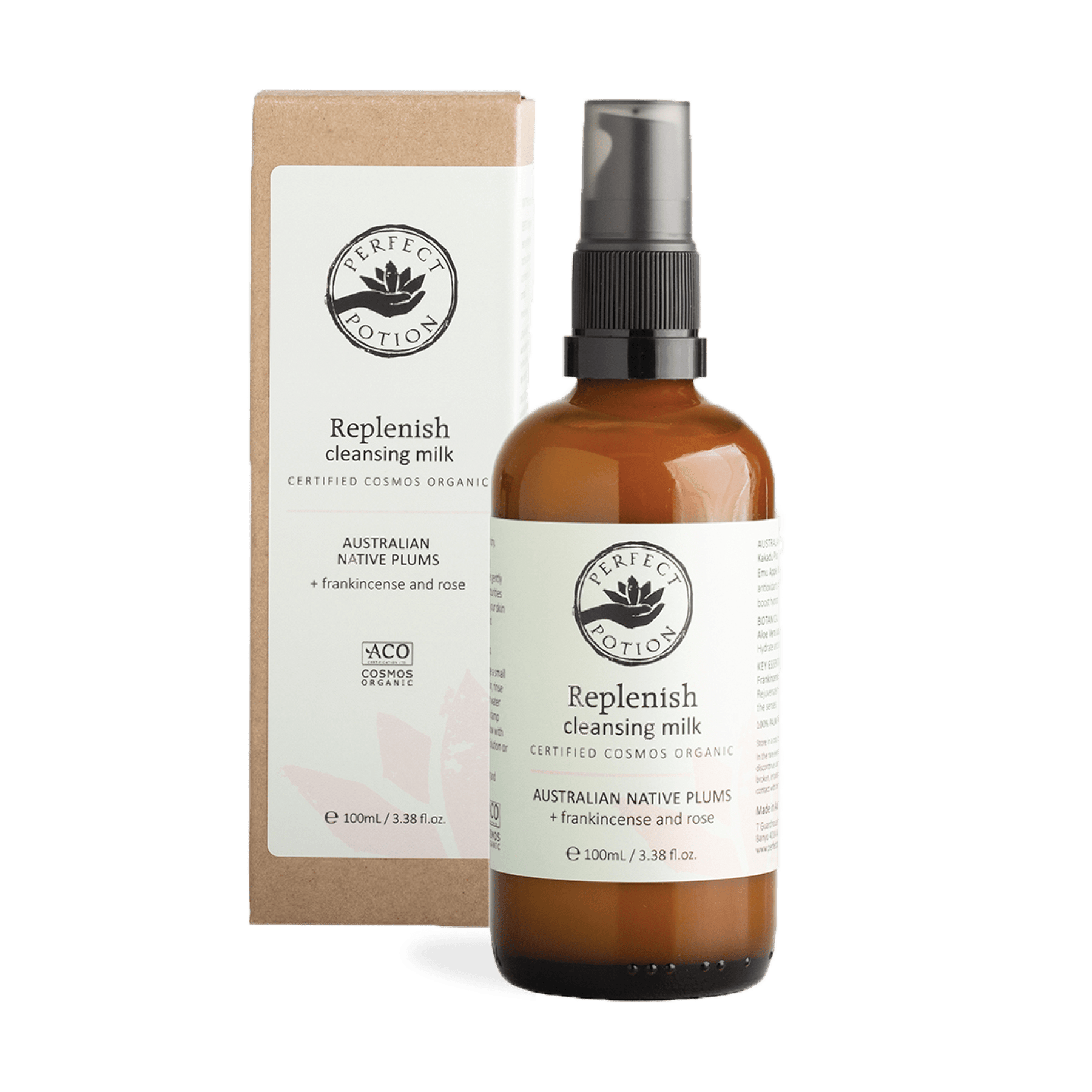 Perfect Potion Organic Replenish Cleansing Milk, COSMOS Organic